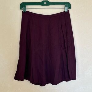 Vintage mini skirt, size small, purple